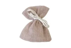SACHET TOILE PASTEL X4 PIECES ROSE