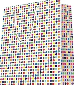 SAC KDO POINTS COLORES GF 32X40CM