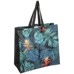 SAC SHOPPING FEUILLE