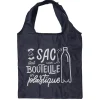 SAC SHOPPING PLIABLE RECYCLE 38X60CM