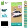 10 SACS POUR LITIERE CHAT 40X75CM