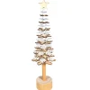 SAPIN NOEL ROTATIF BOIS 10X37CM