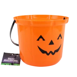 SEAU HALLOWEEN 17.5X17X15CM