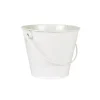 SEAU METAL BLANC 10X10CM