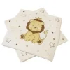 SERVIETTE PAPIER LION COURONNE 33X33CM X20 PIECES