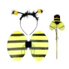 SET ABEILLE AILES TIARE ET BAGUETTE