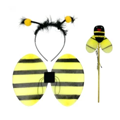 SET ABEILLE AILES TIARE ET BAGUETTE