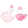 SET ACCESSOIRES REPAS POUPEE