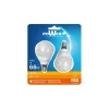 SET 2 AMP.LED E14 7W 45W A50 RC