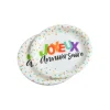 SET 6 ASSIETTES CARTON D.18.5CM HAPPY CONFETTIS