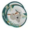SET 6 ASSIETTES CARTON D.18CM KOALA