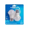 SET 2 B22 5W A55 4200K LIC
