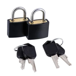 SET 2 CADENAS CLEF NOIR