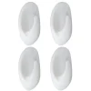 SET 4 CROCHETS 3M BLANC