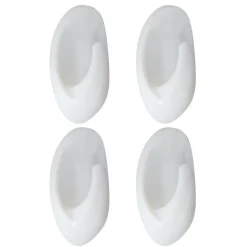 SET 4 CROCHETS 3M BLANC