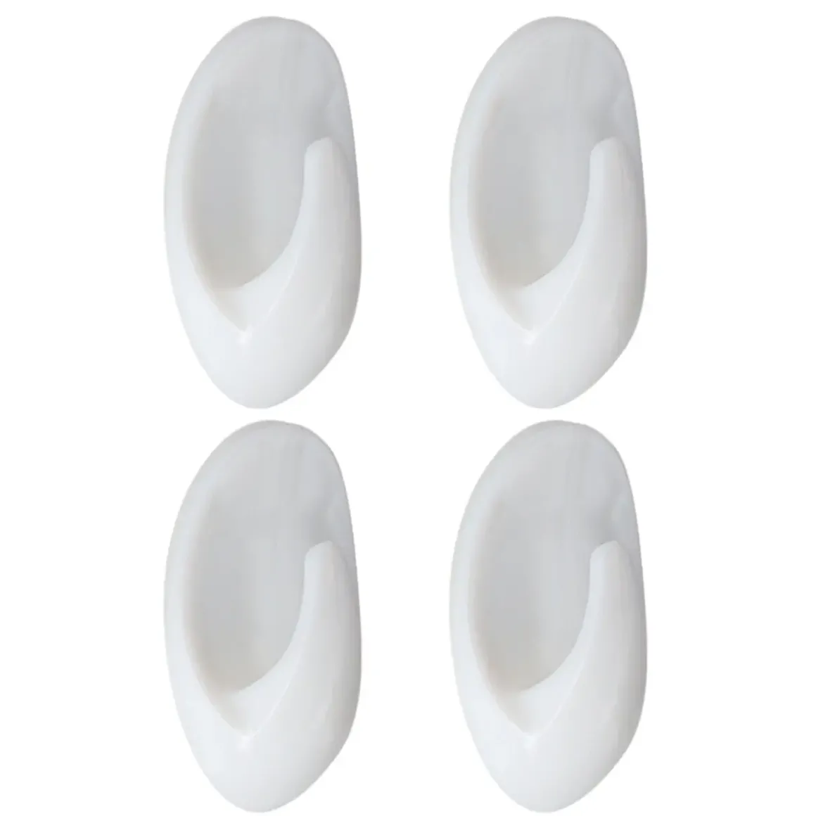 SET 4 CROCHETS 3M BLANC