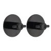 SET 2 CROCHETS ROND 3M NOIR