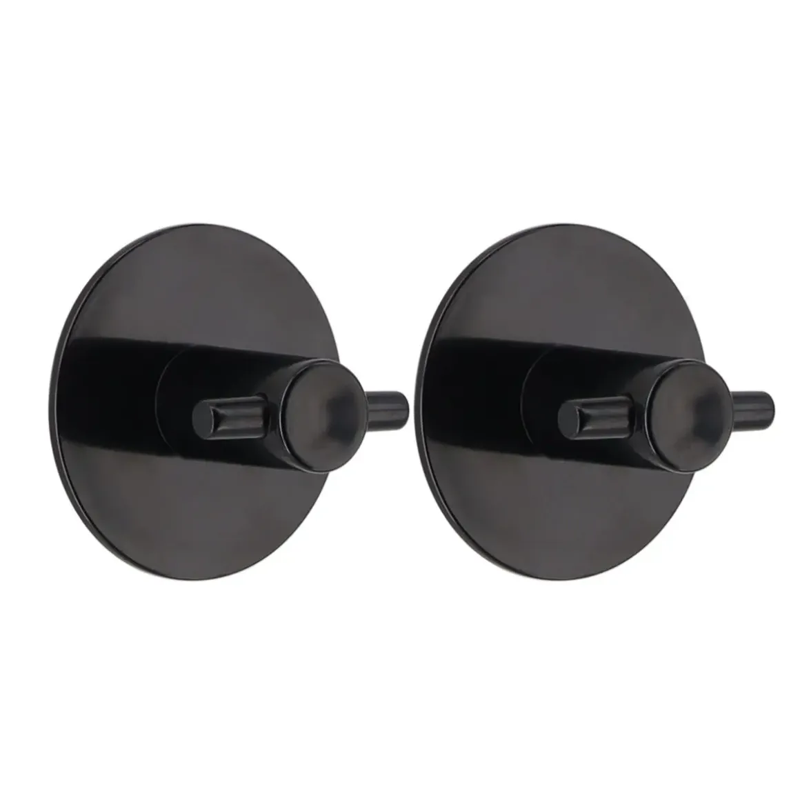 SET 2 CROCHETS ROND 3M NOIR