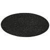 SET DE TABLE JUTE PAILLETTE 38CM NOIR
