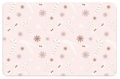 SET DE TABLE SUCRE D ORGE FLOCONS 45X30CM