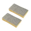 SET 2 EPONGES NON RAYANTES CELLULOSE VEGETALE 11X7X2CM