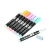 SET 8 MARQUEURS ACRYLIQUES POINTE 3MM COLORIS PASTELS