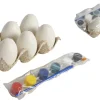 SET 6 OEUFS A PEINDRE PEINTURE ET 2 PINCEAUX