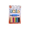 SET PATE MODELER 12 BATONNETS 10GR ET 4 MOULES ET ROULEA