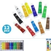 SET 12 PEINTURES A L EAU 12ML