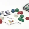SET POKER 100 JETONS ET 2 JEUX CARTES ET 1 DEALER