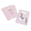 SET 6 SACS A BONBONS PAPIER H.23CM PRINCESSE CHEVAL