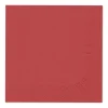 SET 20 SERVIETTES COCKTAIL 3 PLIS 25X25CM ROUGE