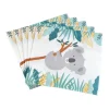 SET 20 SERVIETTES PAPIER 3 PLIS 33X33CM KOALA