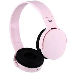 SINGLE CASQUE BLUETOOTH SANS FIL ROSE