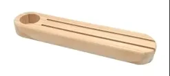 SOCLE BOIS POUR DECO ET FIOLE 18X1.6X4CM