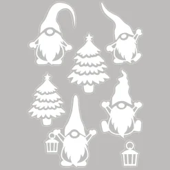 STICKERS FLOQUES PAIN EPICE GNOME