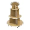 SUPPORT 3 ETAGES POUR CUP CAKE FACON KRAFT