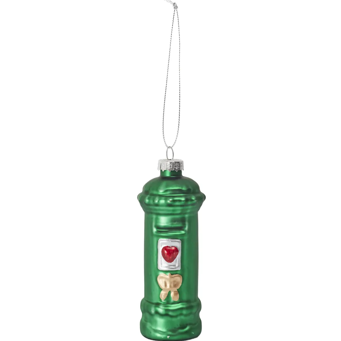 SUSPENSION BOITE AUX LETTRES VERRE VERTE