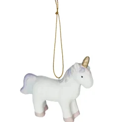 SUSPENSION CERAMIQUE LICORNE PASTEL 8.5CM