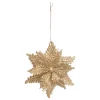 SUSPENSION DE NOEL FLEUR CUIVRE 11CM