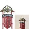 SUSPENSION LUGE ROUGE ORNEMENT HOUX