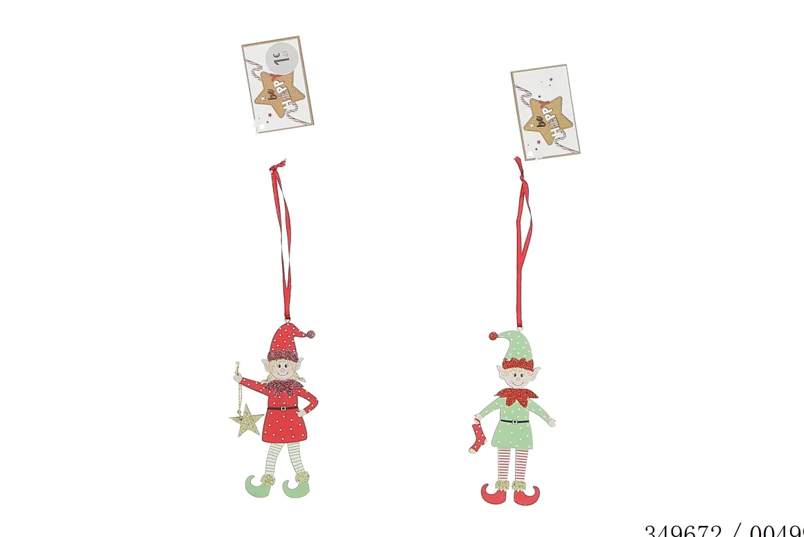 SUSPENSION LUTIN 6X0.5X11CM