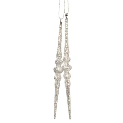 SUSPENSION STALACTITE H.16.5CM X2 PIECES