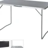 TABLE CAMPING 120X60X70CM PLATEAU RESISTANT
