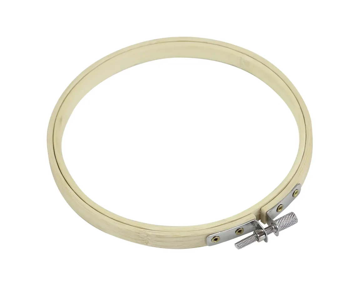 TAMBOUR A BRODER AVEC VIS DE REGLAGE DIAM. 16 CM