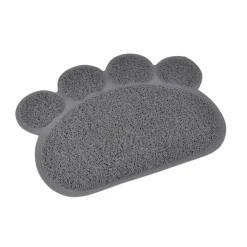 TAPIS CHAT GRIS 30X40CM