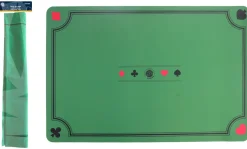 TAPIS DE JEU DE CARTE ANTIDERAPANT 60X 40CM