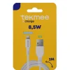 TEKMEE CABLE 2M LIGHTNING USB