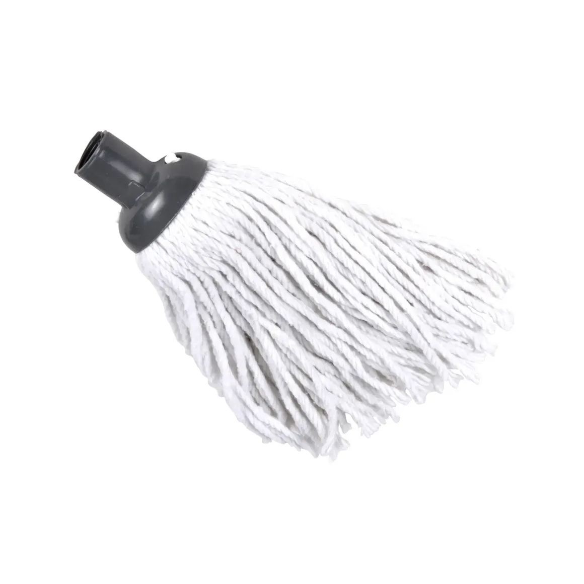 TETE BALAI COTON ECRU FRANGES LONGUES 22CM