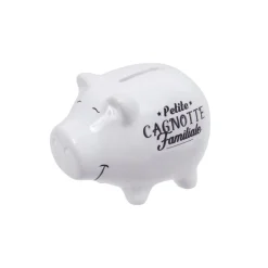 TIRELIRE COCHON FAMILLE